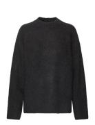 Fure Fluffy Knit Sweater Designers Knitwear Jumpers Black HOLZWEILER