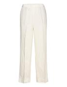 Rel Linen Blend Pull On Pants Bottoms Trousers Linen Trousers Cream GA...