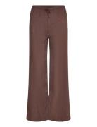 Sea Brown Pants Bottoms Trousers Linen Trousers Brown ALOHAS