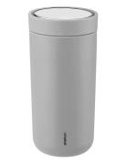 To-Go Click Cup Home Tableware Cups & Mugs Thermal Cups Grey Stelton