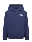 Po-Pull-Over Hoody Tops Sweatshirts & Hoodies Hoodies Navy Nike