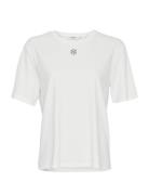 Mschmelea Icon Tee Tops T-shirts & Tops Short-sleeved White MSCH Copen...