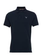 Barbour Trtn Piqu Polo Tops Polos Short-sleeved Blue Barbour