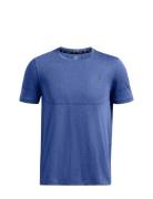 Ua Vanish Elite Seamless Ss Sport T-Kortærmet Skjorte Blue Under Armou...