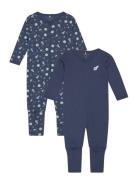 Nbmnightsuit 2P Zip Ff Dark Space Noos Pyjamas Sie Jumpsuit Navy Name ...