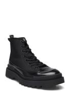 Kamiki High U Textile High-top Sneakers Black Sneaky Steve