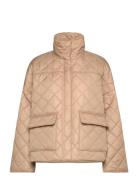 Quilted Jacket Quiltet Jakke Beige GANT