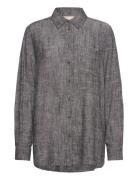 Fqjolene-Shirt Tops Shirts Long-sleeved Grey FREE/QUENT