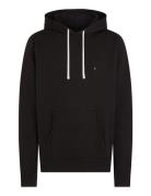 Essential Fleece Hoody Tops Sweatshirts & Hoodies Hoodies Black Tommy ...