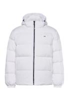 Tjm Essential Down Jacket Ext Foret Jakke White Tommy Jeans