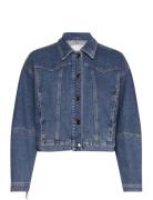 Truffy Jakke Denimjakke Blue Munthe