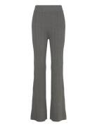 Rib Knit Pants Bottoms Leggings Grey REMAIN Birger Christensen