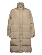 Downbblucky Coat Foret Jakke Beige Bruuns Bazaar