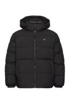 Tjm Essential Down Jacket Ext Foret Jakke Black Tommy Jeans