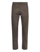 Twill Superflex 5 Pocket Pants Bottoms Jeans Regular Brown Lindbergh