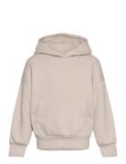 Sweatshirt Hood Solid Basic Tops Sweatshirts & Hoodies Hoodies Beige L...