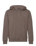 Mateo Tops Sweatshirts & Hoodies Hoodies Brown Matinique