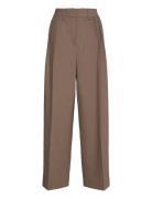 Kamin Pants Bottoms Trousers Wide Leg Brown NORR