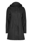 A-Line W Jacket W3 Outerwear Rainwear Rain Coats Black Rains