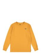 Ls-L/S Tee Tops Sweatshirts & Hoodies Sweatshirts Yellow Levi's