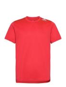 Designed 4 Running T-Shirt Tops T-Kortærmet Skjorte Red Adidas Perform...