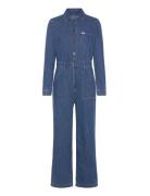 Workwear Unionall Bottoms Jumpsuits Blue Lee Jeans