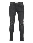 Sara Slim Leg Jeggings Bottoms Jeans Regular Jeans Black Lindex