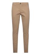 Superflex Chino Pants Bottoms Trousers Chinos Beige Lindbergh