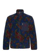 Paisley Pile Fleece Jacket Tops Sweatshirts & Hoodies Fleeces & Midlay...