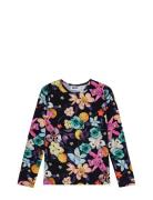 Rose Tops T-shirts Long-sleeved T-Skjorte Multi/patterned Molo