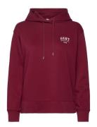 Small Graphic Hoodie Tops Sweatshirts & Hoodies Hoodies Red GANT