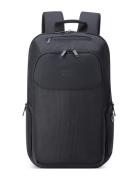 Parvis Backpack 2-Comp. Rygsæk Taske Black DELSEY PARIS