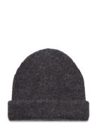 Alphagz Knit Hat Accessories Headwear Beanies Grey Gestuz