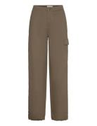 Brushed Cotton Cargo Pant Bottoms Trousers Cargo Pants Brown Calvin Kl...