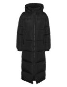 Vmklea Long Coat Ga Noos Foret Jakke Black Vero Moda