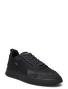 Cph44M Leather Mix Off Black Low-top Sneakers Black Copenhagen Studios