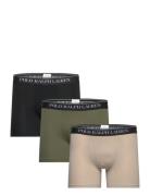 Bci Cotton/Elastane-3Pk-Bxb Boxershorts Green Polo Ralph Lauren Underw...