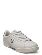 B722 Leather Low-top Sneakers Cream Fred Perry