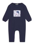 Overall + Hat Sets Sets With Body Navy United Colors Of Benetton