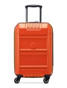 Rempart 55 Cm Exp. Cabin Trolley Case Bags Suitcases Orange DELSEY PAR...