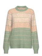 Frellis Pu 2 Tops Knitwear Jumpers Green Fransa