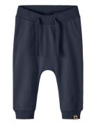 Nbntakki Sweat Pant Noos Bottoms Sweatpants Navy Name It