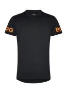 Borg T-Shirt Sport T-Kortærmet Skjorte Black Björn Borg