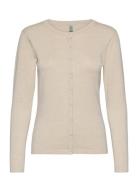 Sc-Dollie Tops Knitwear Cardigans Cream Soyaconcept