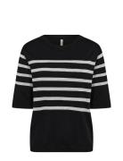 Sc-Dollie Stripe Tops Knitwear Jumpers Black Soyaconcept