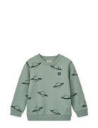 Thora Printed Sweatshirt Tops Sweatshirts & Hoodies Sweatshirts Green ...