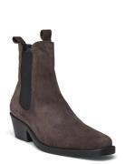 Booties Shoes Chelsea Boots Brown Billi Bi