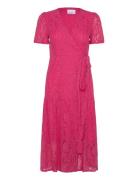 Briston Dress Knælang Kjole Pink Noella
