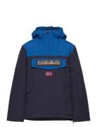 Rainforest Pocket Winter Anorak Jacket  Skaljakke Outdoorjakke Blue Na...