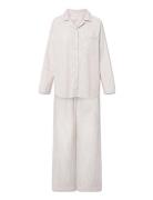 Edith Pajama - Cotton Pyjamas Nattøj Beige STUDIO FEDER